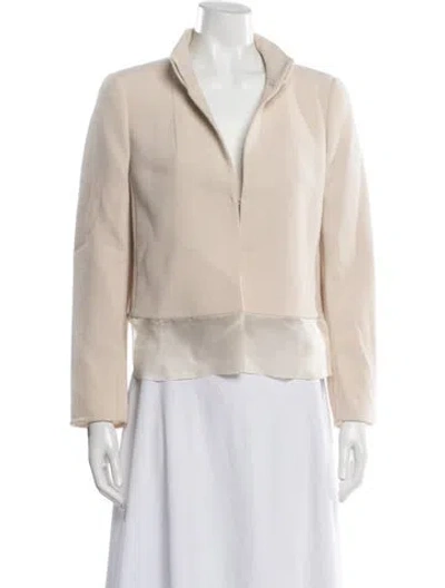 Pre-owned Akris Wool Jacket In Neutral