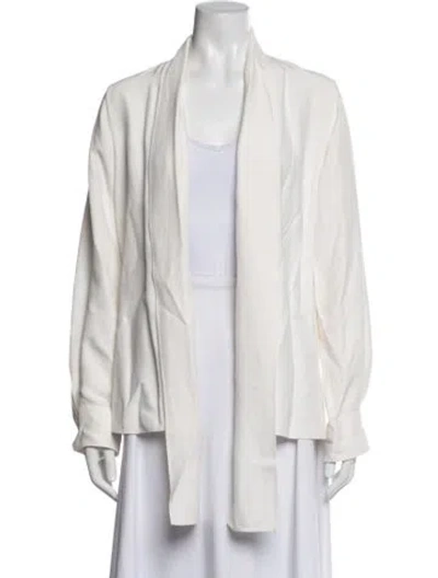 Pre-owned Akris Wool Jacket In Neutrals