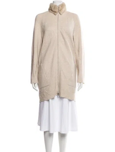 Pre-owned Akris Wool Jacket In Neutrals
