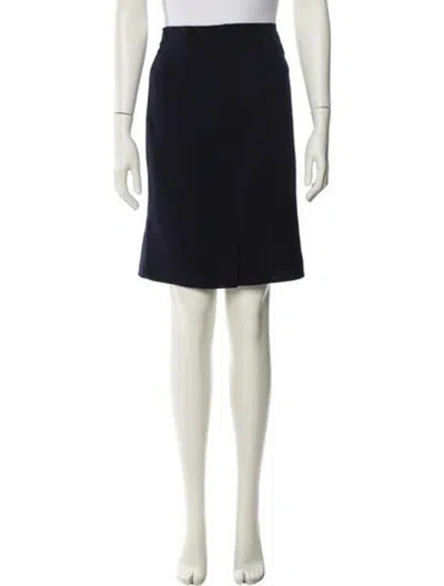 Pre-owned Akris Wool Knee-length Skirt In Multi