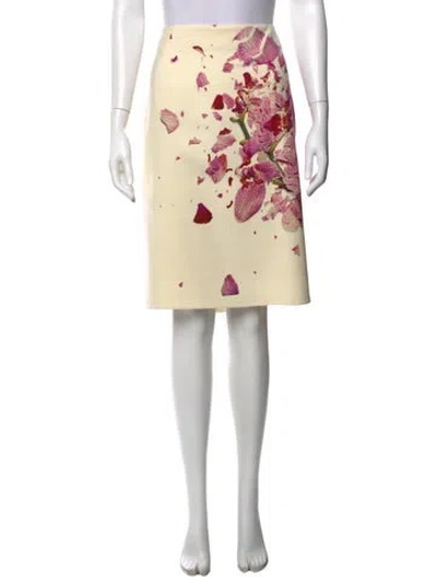 Pre-owned Akris Wool Knee-length Skirt In Neutral