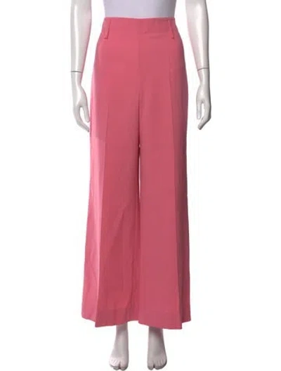 Pre-owned Akris Wool Pants In Pink