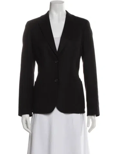 Pre-owned Akris Wool Set In Black