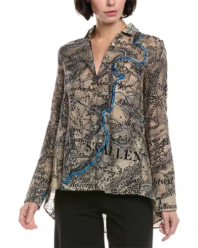 Akris Wool Shirt In Brown