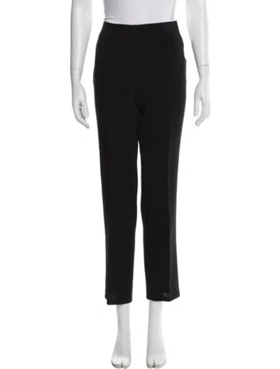 Pre-owned Akris Wool Straight Leg Pants In Grey