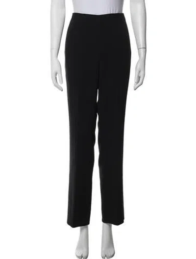 Pre-owned Akris Wool Straight Leg Pants In Multi