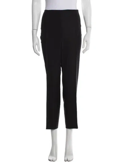 Pre-owned Akris Wool Straight Leg Pants W/ Tags In Black