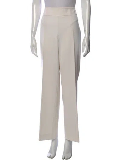 Pre-owned Akris Wool Wide Leg Pants In Gray