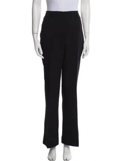 Pre-owned Akris Wool Wide Leg Pants In Multi