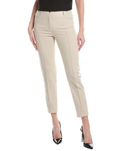 Akris Woven Pant In Neutral