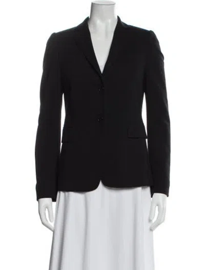 Pre-owned Akris X Bergdorf Goodman Blazer In Gray