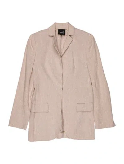 Pre-owned Akris X Bergdorf Goodman Wool Pantsuit In Neutral