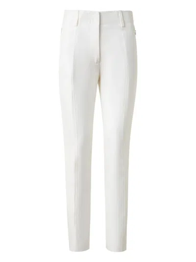 Akris Zip-pockets Trousers In White