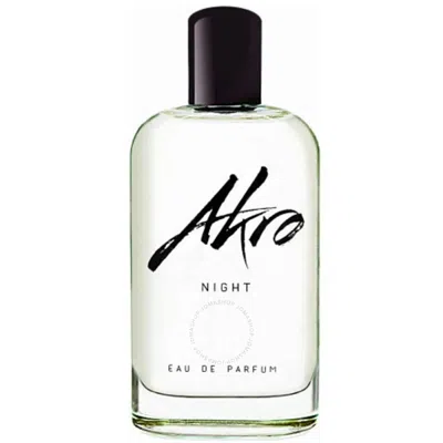 Akro Unisex Night Edp Spray 3.4 oz Fragrances 3700227206298