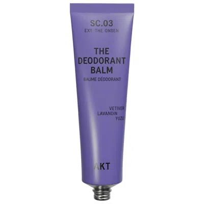 Akt London The Deodorant Balm Sc.03 The Onsen 1.7 Oz/50 ml