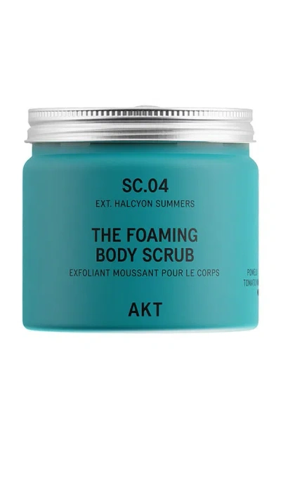 Akt London The Foaming Body Scrub Sc.04 Halcyon Summers In Blue