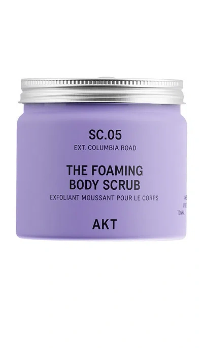 Akt London The Foaming Body Scrub Sc.05 Columbia Road In Purple