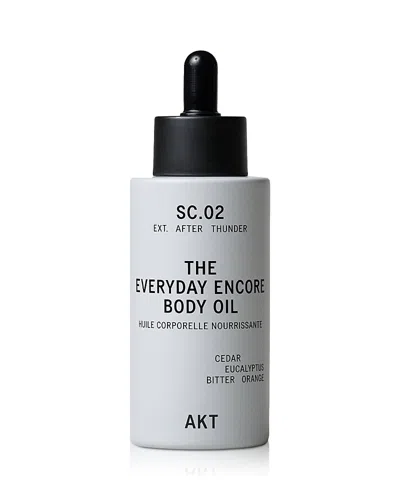 Akt The Everyday Encore Body Oil Sc.02 Ext. After Thunder 3.4 Oz. In Transparent