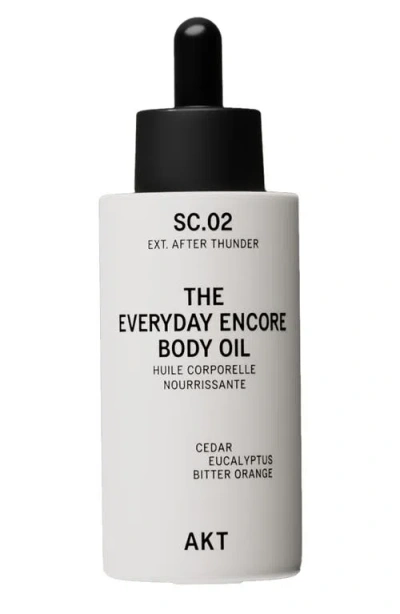 Akt The Everyday Encore Body Oil In Transparent