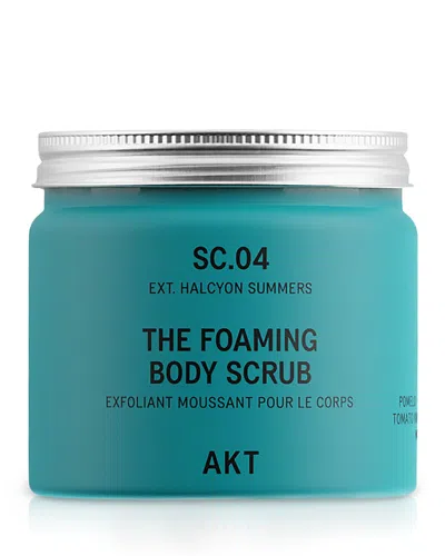 Akt The Foaming Body Scrub Sc.04 Ext. Halcyon Summers 8.45 Oz. In Transparent