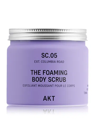 Akt The Foaming Body Scrub Sc.05 Ext. Columbia Road 8.45 Oz. In Transparent