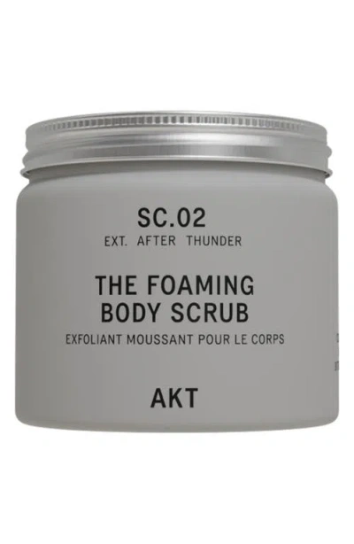 Akt The Foaming Body Scrub In Transparent