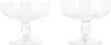 Akua Objects Alban Champagne Glasses In Clear