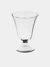 Akua Objects Alban Crystal Poppy Vase (5.5in/14.5cm) In Transparent