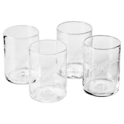 Pre-owned Akua Objects Barbro Water Glass - Set Of Four In Gray