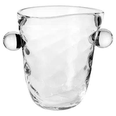 Pre-owned Akua Objects Oliver Vase In Transparent