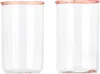 Akua Objects Pink Small Peter Glass Set