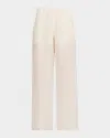 Akyn Studio Teagan Sheer Loose Trousers In Neutral