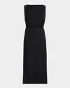 Akyn Studio Tessa Sleeveless Midi Top In Black