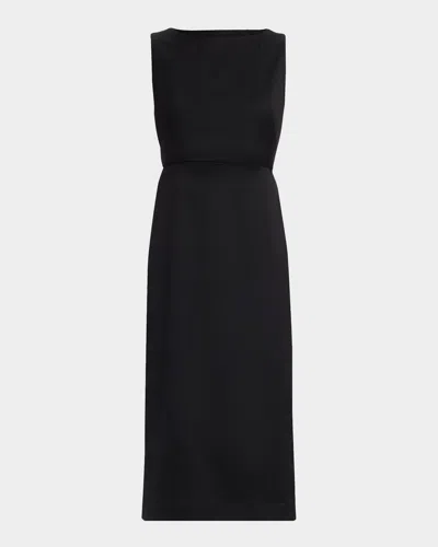 Akyn Studio Tessa Sleeveless Midi Top In Black