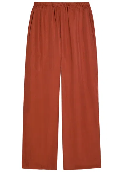 Akyn Teagan Wide-leg Lyocell Trousers In Multi