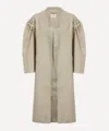 Akyn Women's Dree Grey Undyed Wrap Coat In Neutral