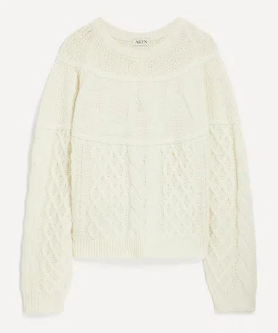 Akyn Women's Love Ivory Jumper In Neutral