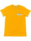 Al Ain Graphic-print T-shirt In Yellow