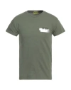 Al Ain Man T-shirt Military Green Size S Cotton In Green