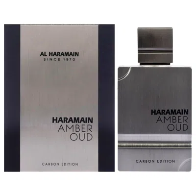Al Haramain 2 oz Amber Oud Carbon Edition Edp Spray For Men In Multi