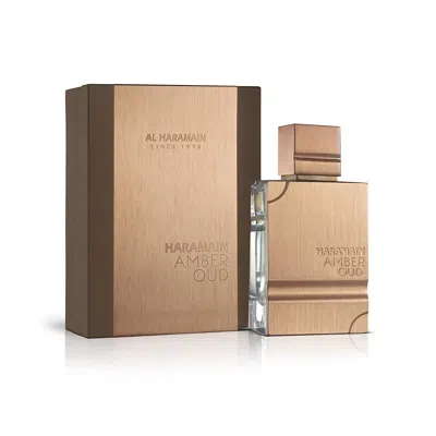 Al Haramain 2 oz Amber Oud Eau De Toilette Spray For Men In White
