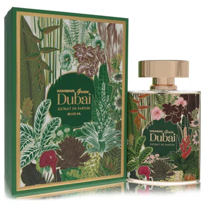 Al Haramain 2pcs Combo  Green Dubai By  Extrait De Parfum Spray (unisex) 3.3 oz For Women In Multi
