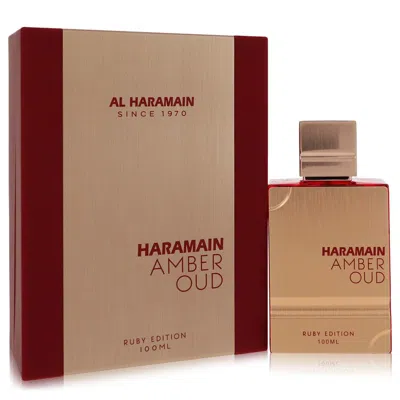Al Haramain 2pcs Combo Gift Set  Amber Oud Ruby By  Eau De Parfum Spray (unisex) 3.4 oz Fo In Multi