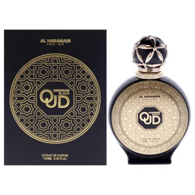Al Haramain 3.33 oz Black Oud Edp Spray For Unisex