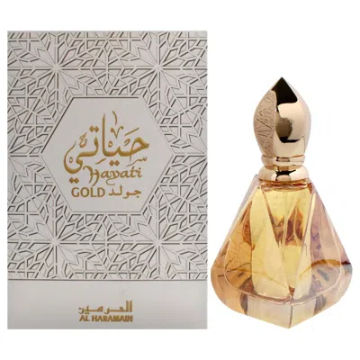 Al Haramain 3.33 oz Hayati Gold Edp Spray For Unisex In Multi