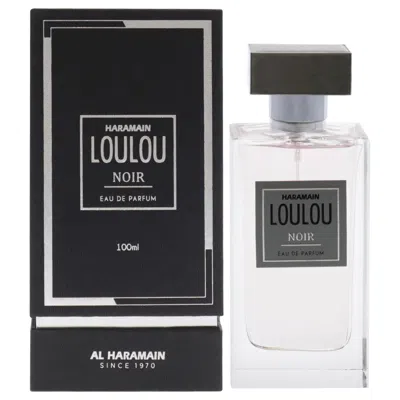 Al Haramain 3.33 oz Loulou Noir Edp Spray For Unisex In Multi