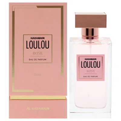 Al Haramain 3.33 oz Loulou Rose Edp Spray For Women In Multi