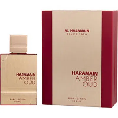 Al Haramain 3.4 oz Amber Oud Ruby Eau De Parfum Spray For Unisex In Multi