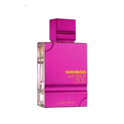 Al Haramain Ladies Amber Oud Ultra Violet Edp Body Spray 2.0 oz (tester) Fragrances 6291106813463 In Amber / Violet / White