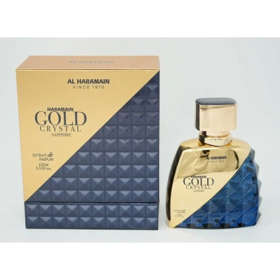 Al Haramain Ladies Gold Crystal Sapphire Edp Spray 3.3 oz Fragrances 6291106813517